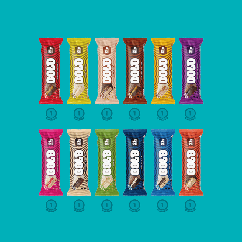 CAIXA B0LD  MISTA - 12 UNIDADES