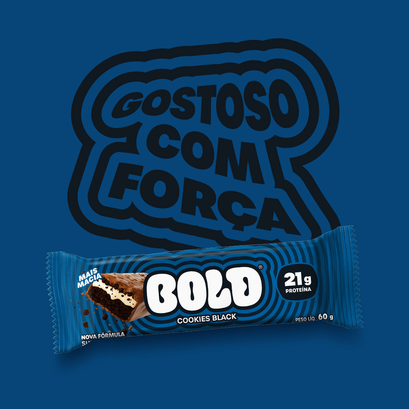 CAIXA B0LD COOKIES BLACK - 12 UNIDADES