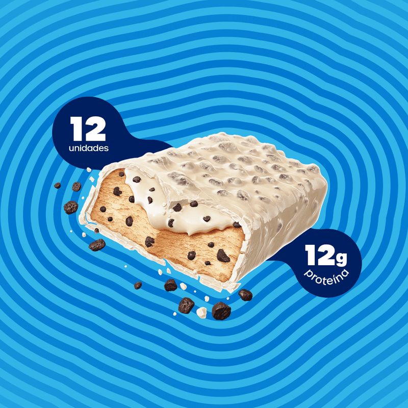 CAIXA THIN COOKIES & CREAM - 12 UNIDADES