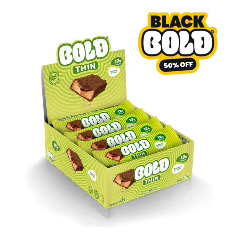 CAIXA THIN BOMBOM DE COCO - 12 UNIDADES