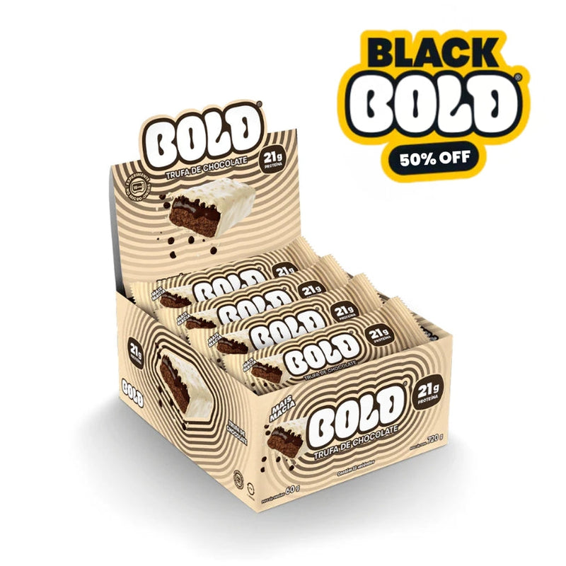 CAIXA B0LD TRUFA DE CHOCOLATE - 12 UNIDADES