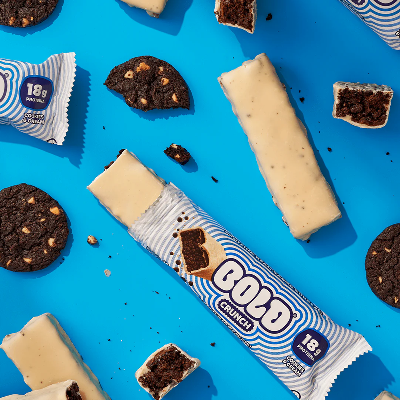 CAIXA CRUNCH COOKIES & CREAM - 12 UNIDADES