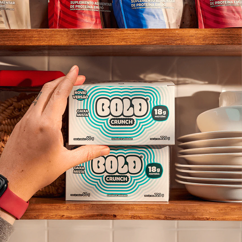 CAIXA MISTA CRUNCH - 12 UNIDADES
