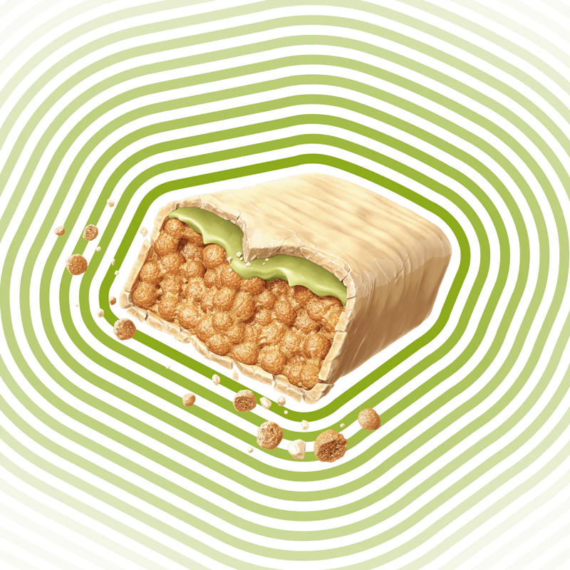 CAIXA CRUNCH PISTACHE - 12 UNIDADES