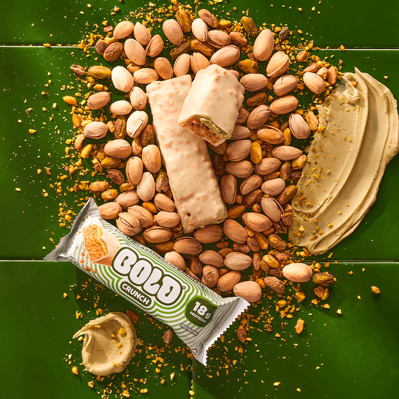 CAIXA CRUNCH PISTACHE - 12 UNIDADES